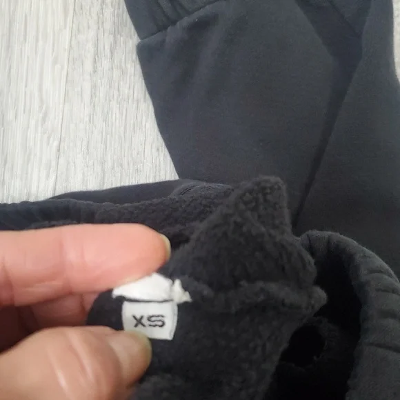 Joah Brown Empire Jogger Black Size Xs/s Gently Used, missing drawstring - Picture 6 of 7